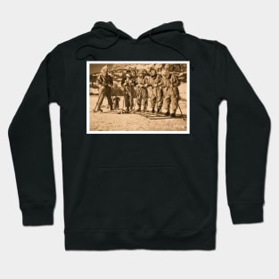 Pack Ride (sepia) Hoodie